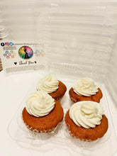 Load image into Gallery viewer, Navy Bean Jumbo Cupcakes 4 Pack