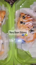 Load and play video in Gallery viewer, Organic Navy Bean Scones