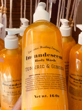 Load image into Gallery viewer, Incandescent Tumeric & Ginger Body Set