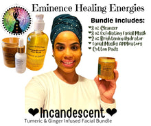 Load image into Gallery viewer, Incandescent Tumeric & Ginger Facial set
