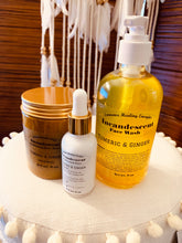 Load image into Gallery viewer, Incandescent Tumeric &amp; Ginger Facial set
