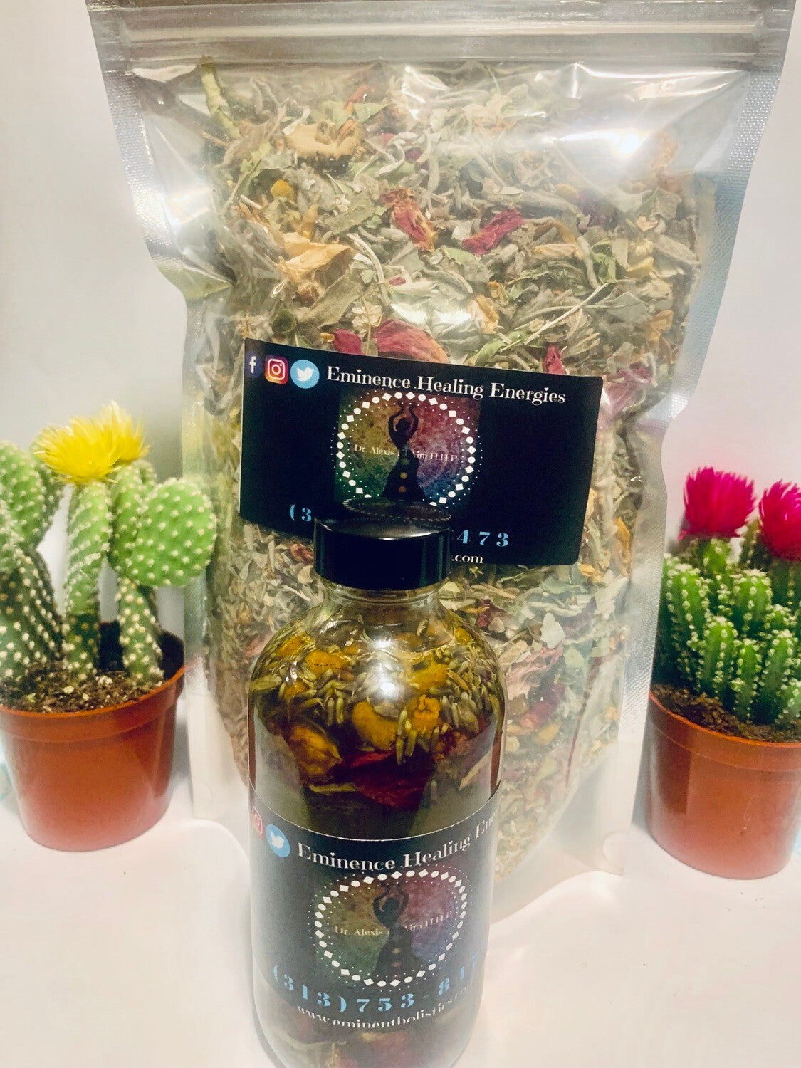 Saabir Meditation Loose Smudge & Oil Set