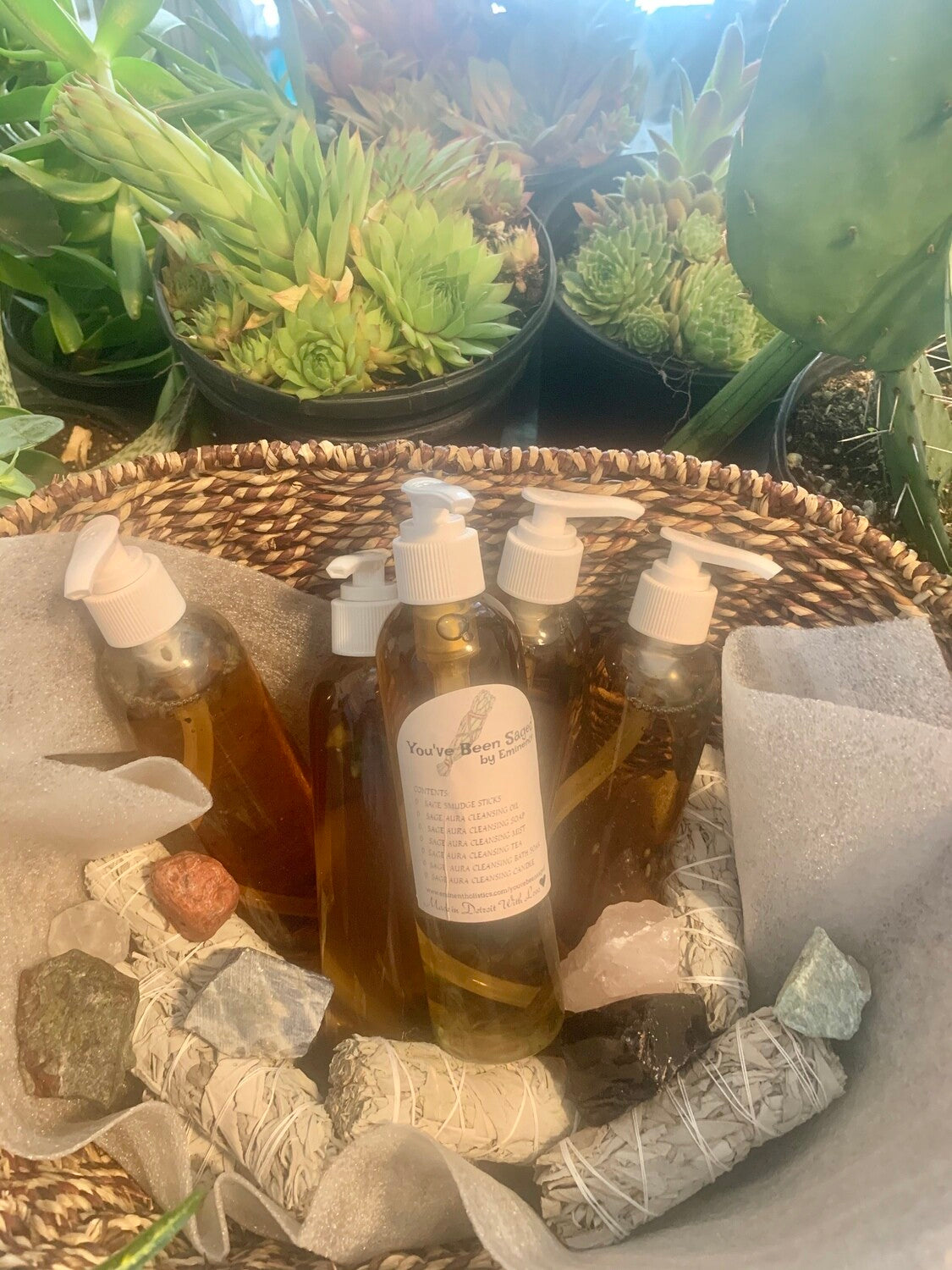 Citrus Sage Aura Cleansing Liquid Soap